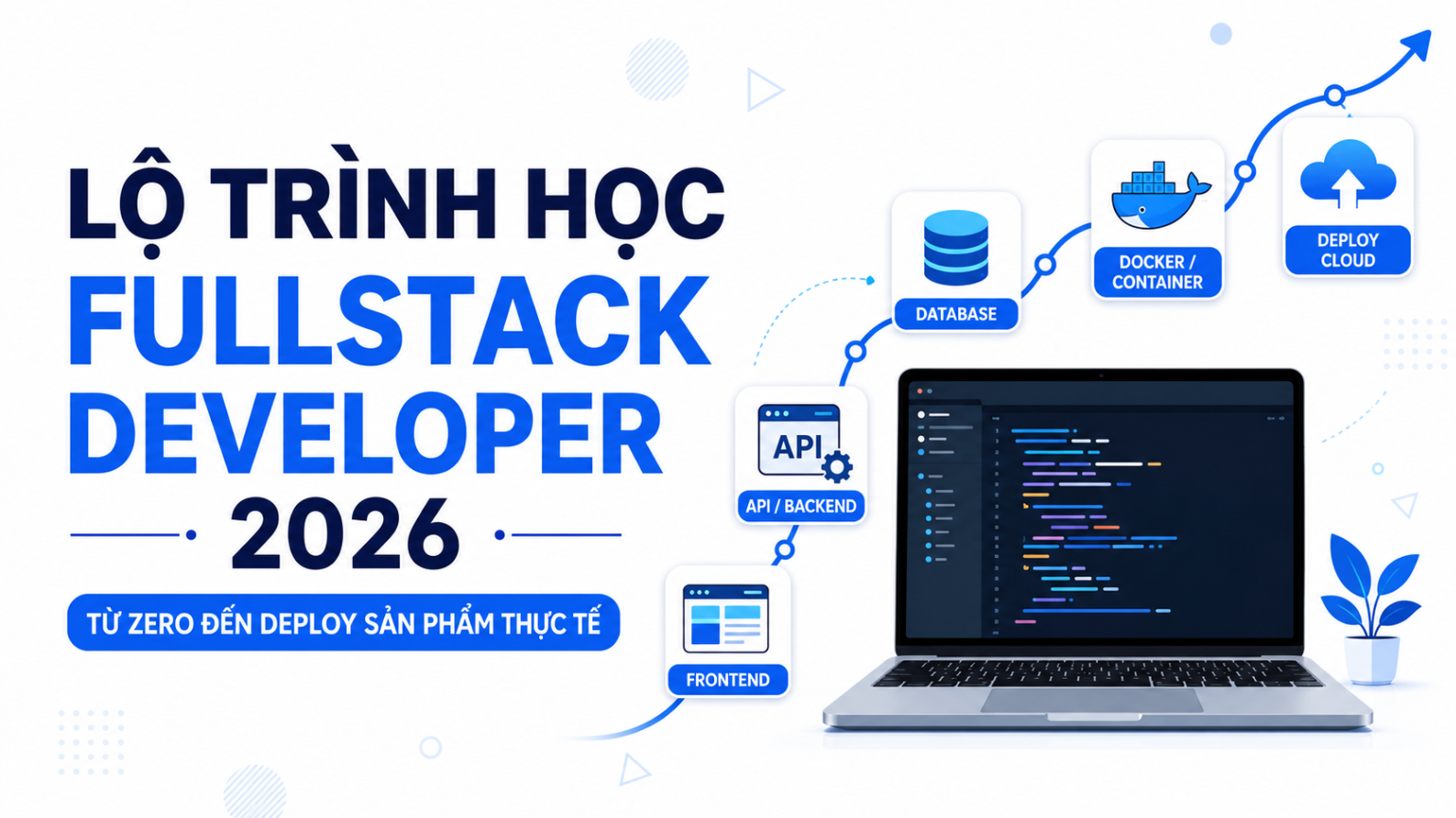 Lộ trình học Fullstack Web 2026